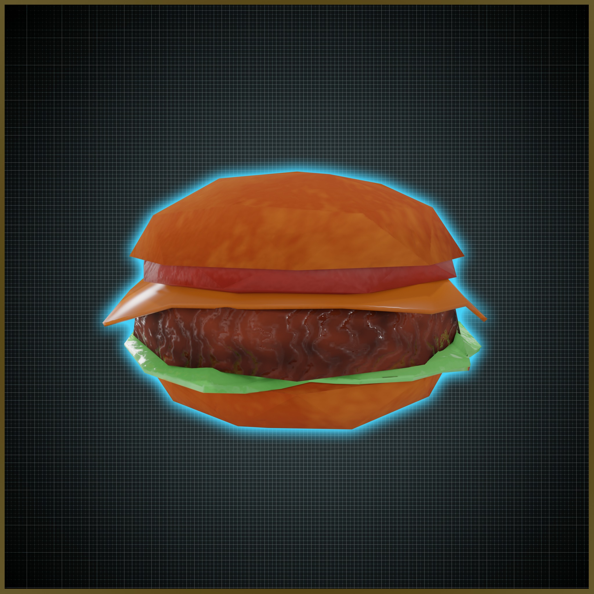 Fast Food Asset Pack Collection - Low Poly Game Ready Low-poly 3D model_5