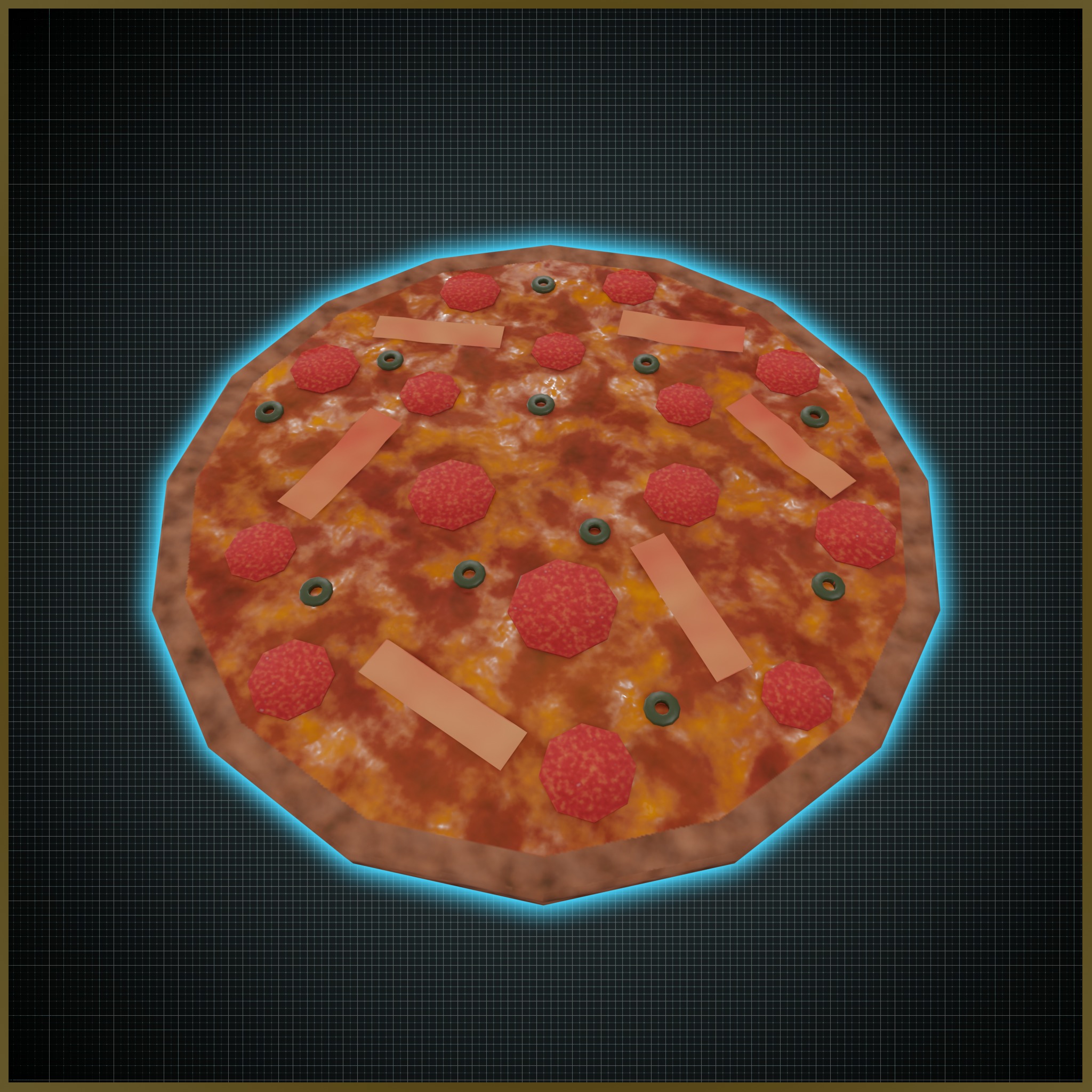 Fast Food Asset Pack Collection - Low Poly Game Ready Low-poly 3D model_12