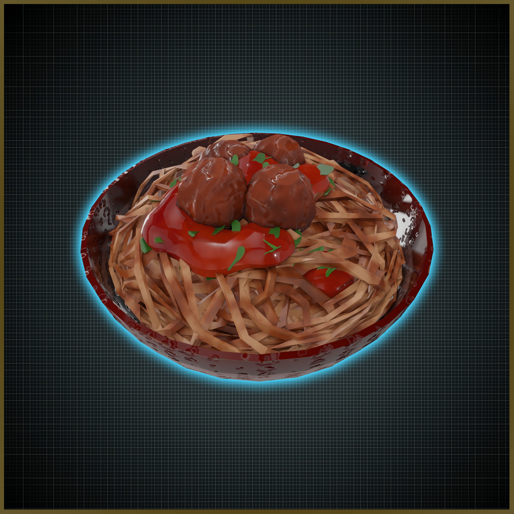 Fast Food Asset Pack Collection - Low Poly Game Ready Low-poly 3D model_3