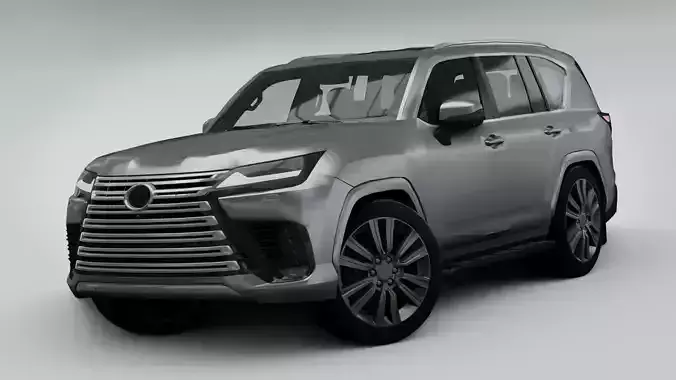 Lexus LX 600 2022  3D model