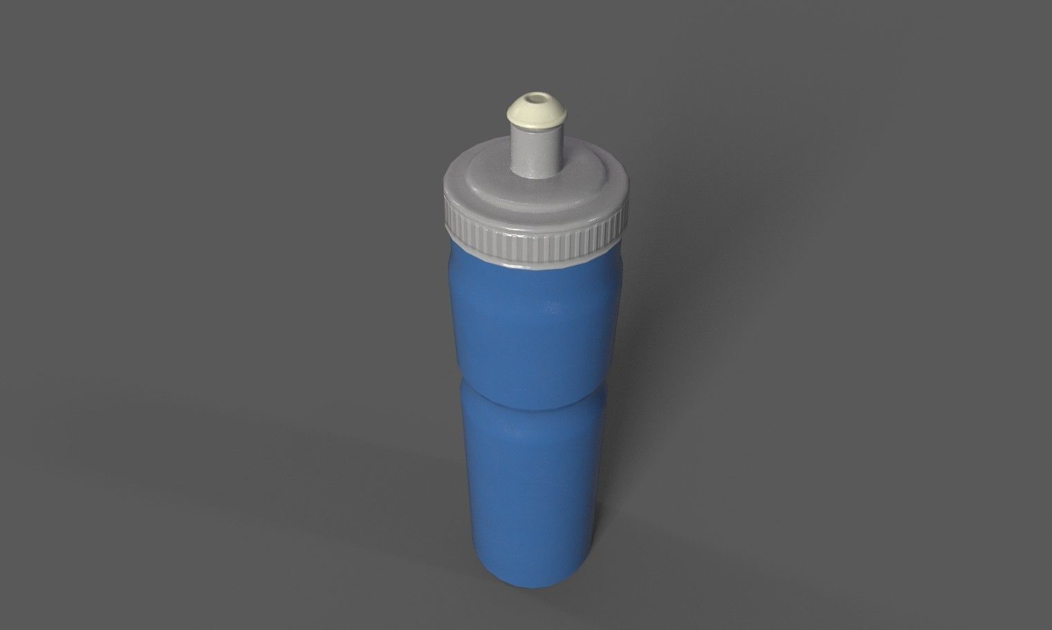 Bottle Low-poly 3D model_2