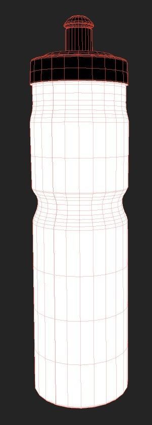 Bottle Low-poly 3D model_4