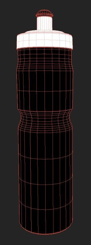 Bottle Low-poly 3D model_3