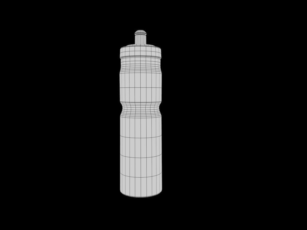 Bottle Low-poly 3D model_6