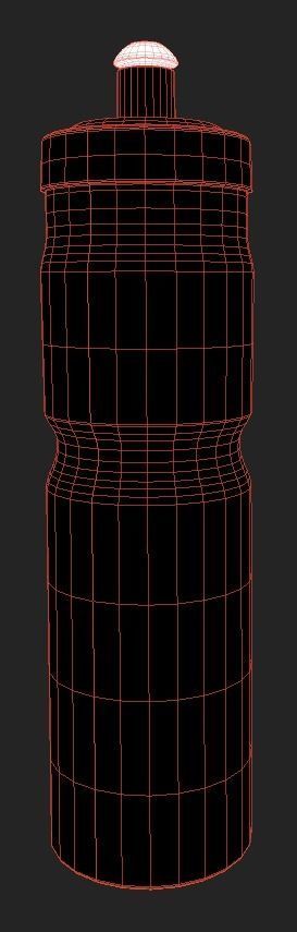 Bottle Low-poly 3D model_5