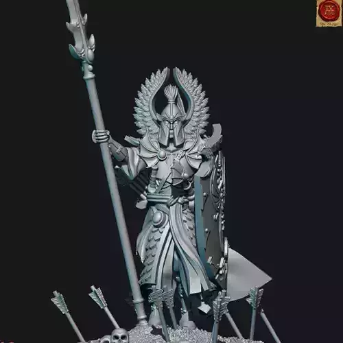 Highborn elves spear lord