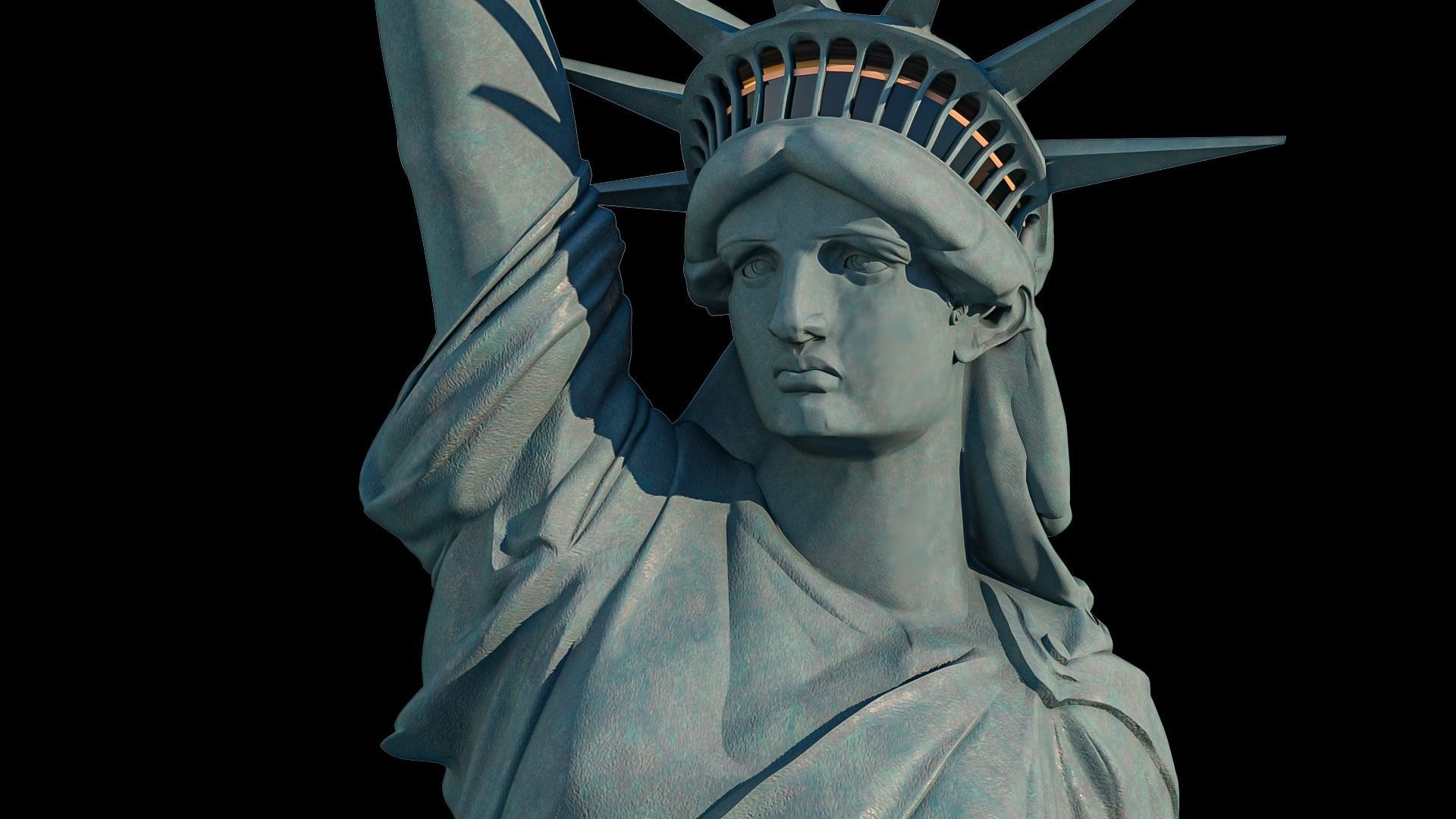 Statue of Liberty 3D model CGTrader