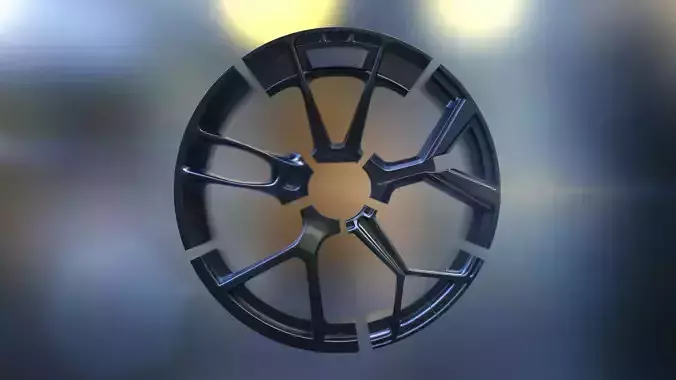 Rim Pack Low-poly 3D model