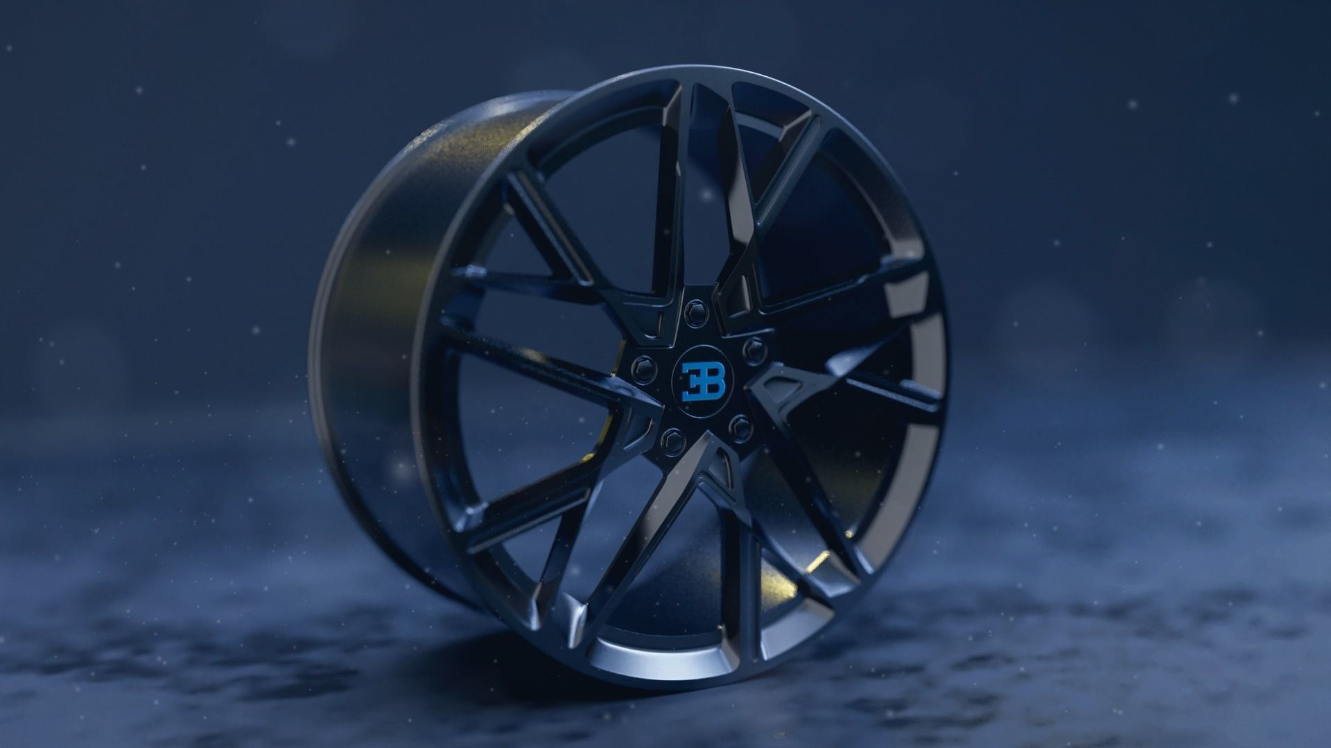 Rim Pack Low-poly 3D model_5