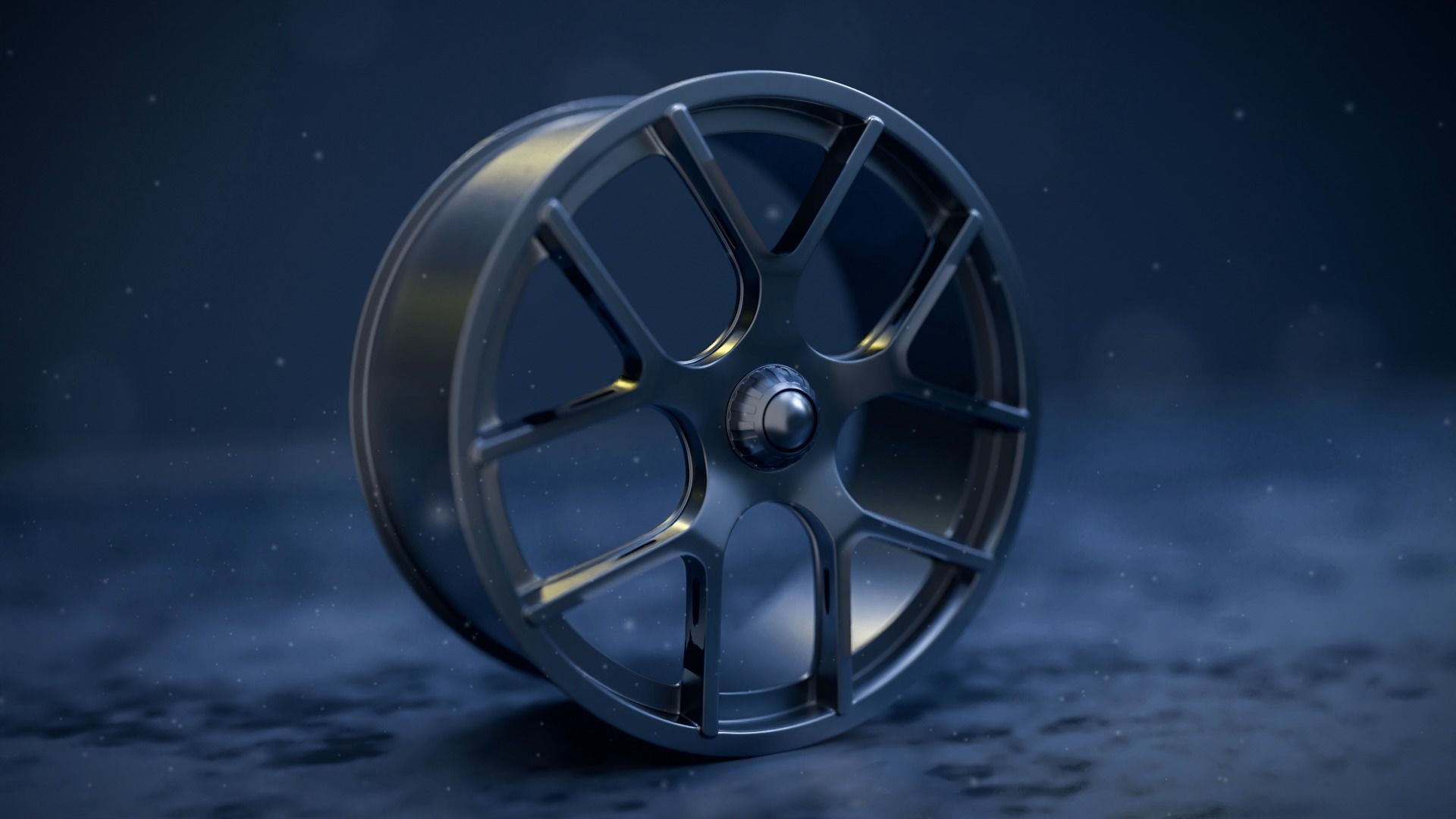 Rim Pack Low-poly 3D model_1