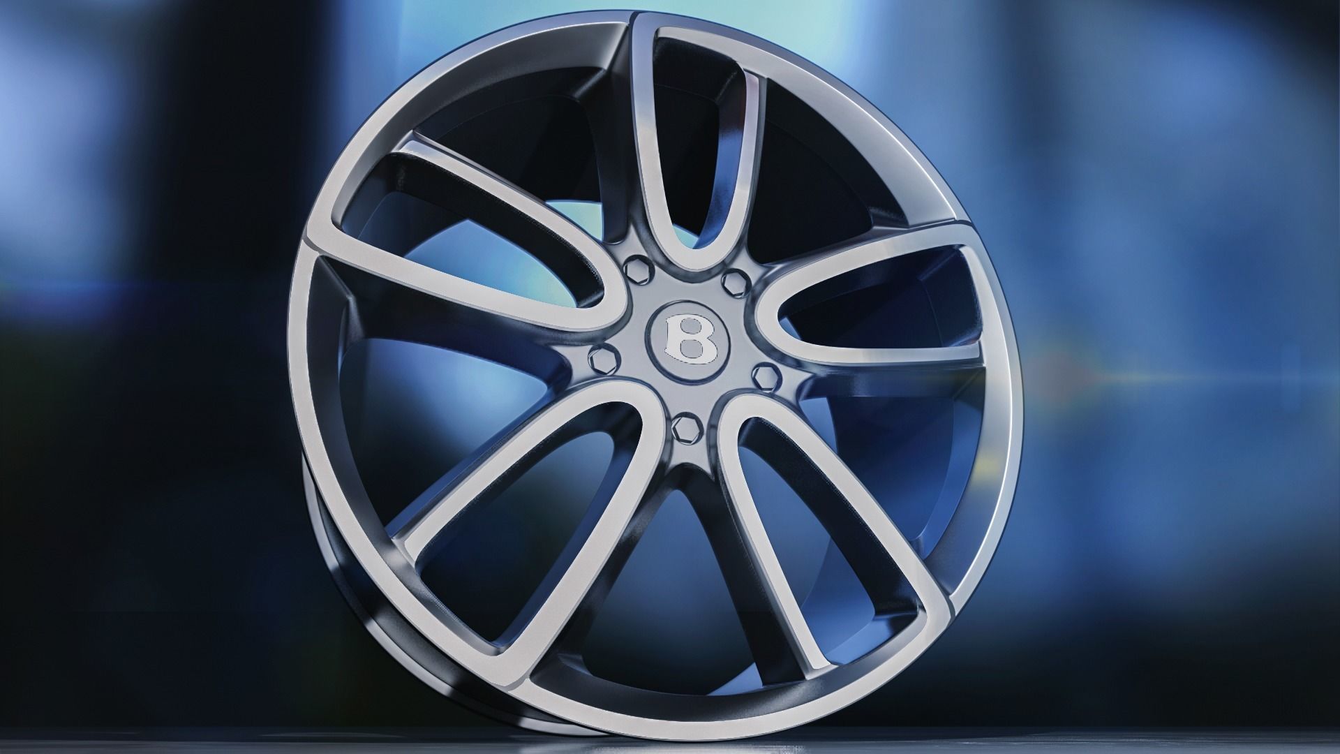 Rim Pack Low-poly 3D model_21