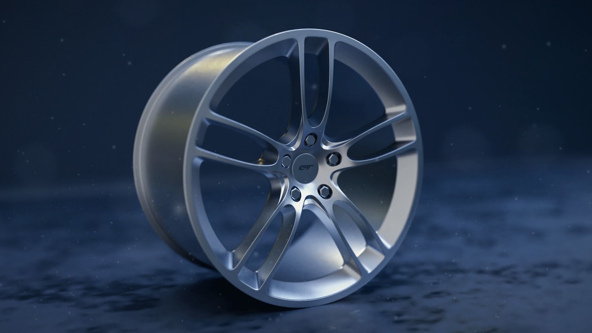 Rim Pack Low-poly 3D model_7