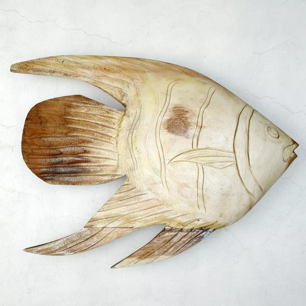 Wall Relief Fish 3D model_0