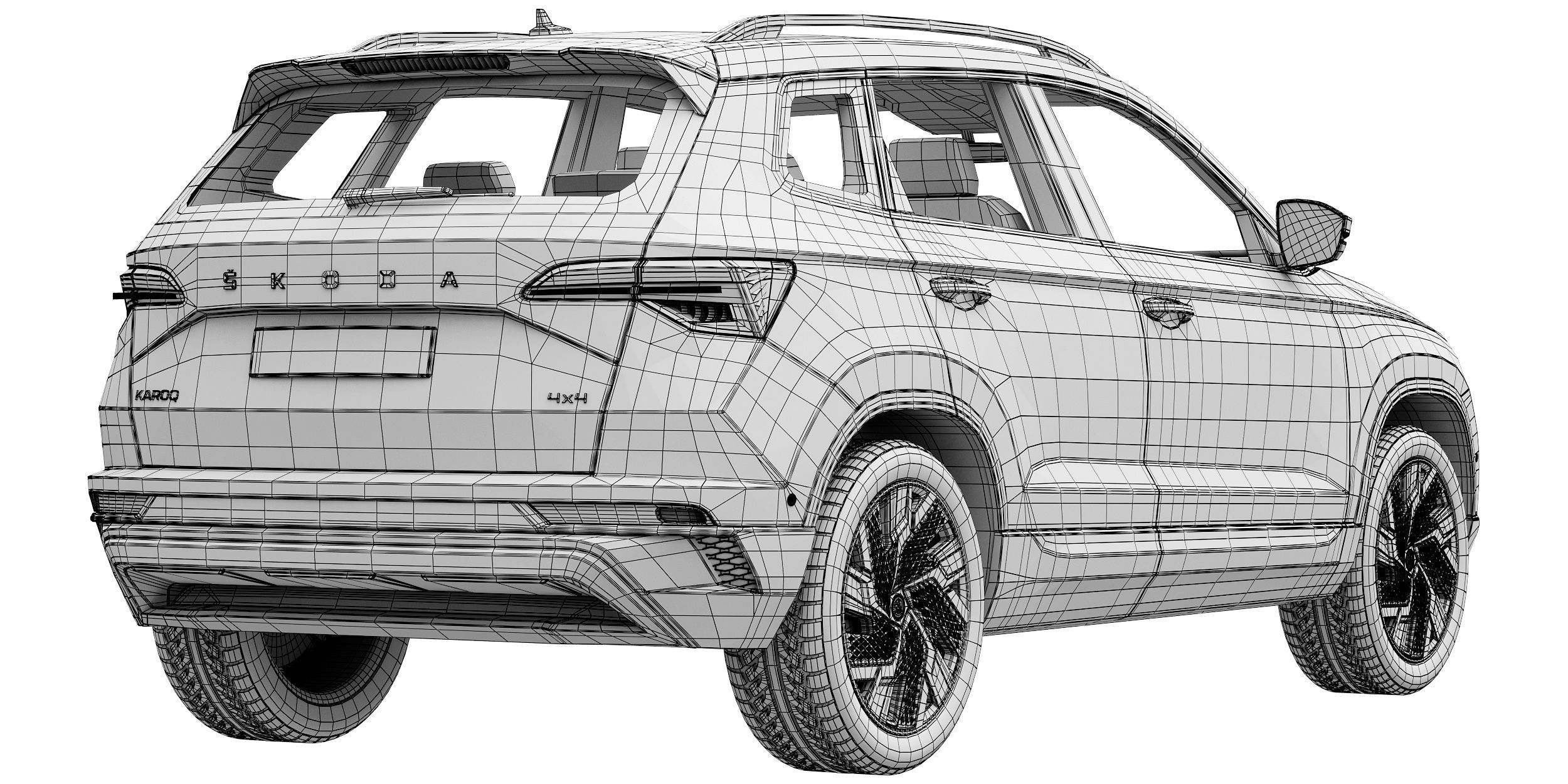 Skoda KAROQ 2022 3D model_16