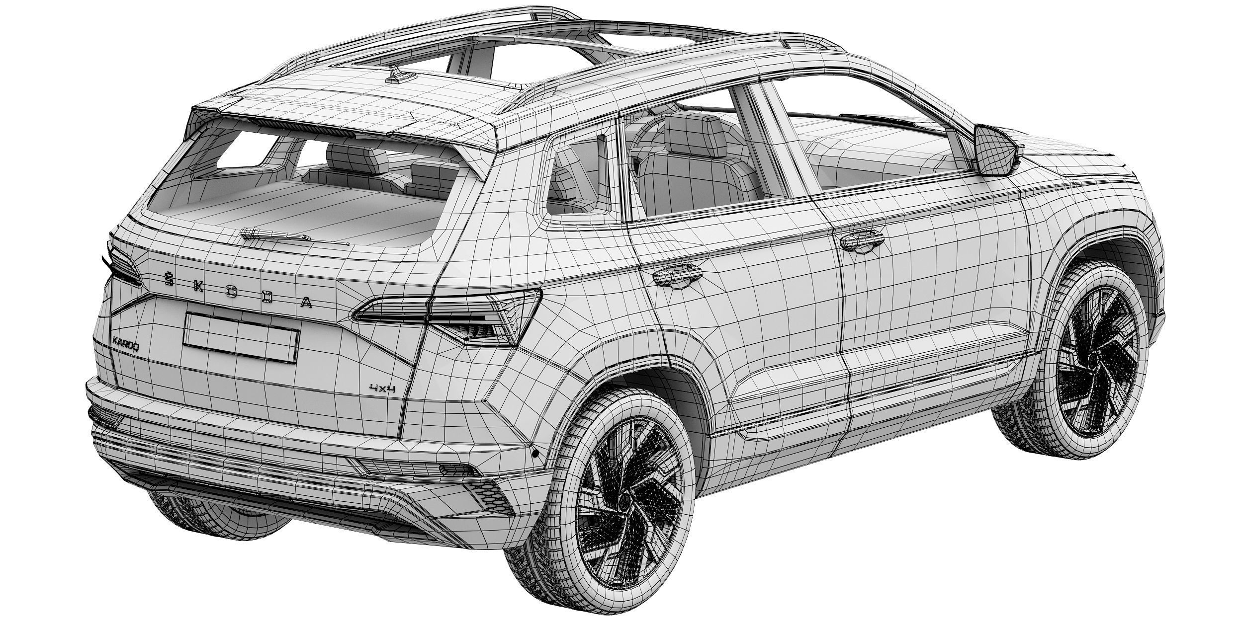 Skoda KAROQ 2022 3D model_17