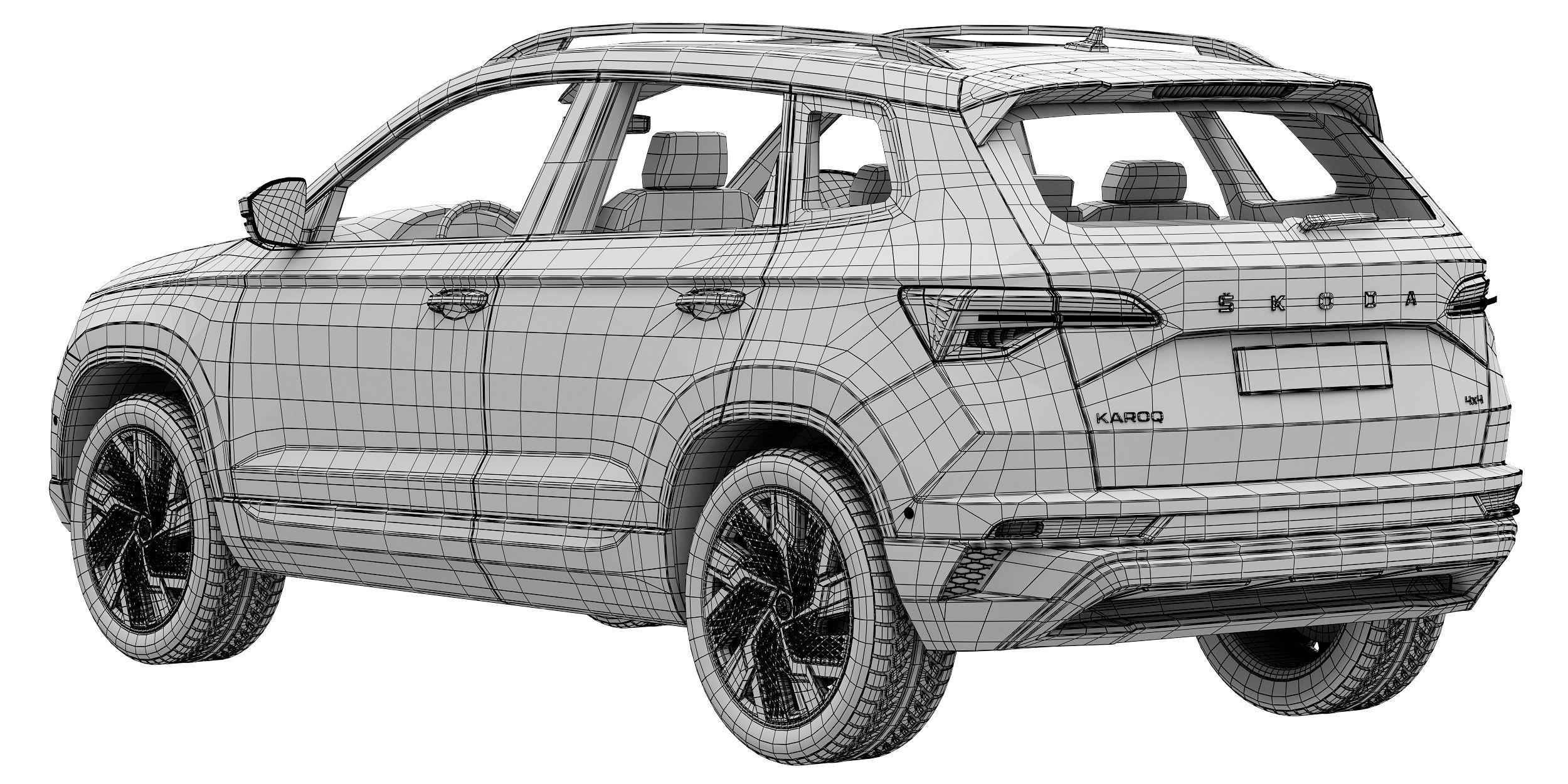 Skoda KAROQ 2022 3D model_15