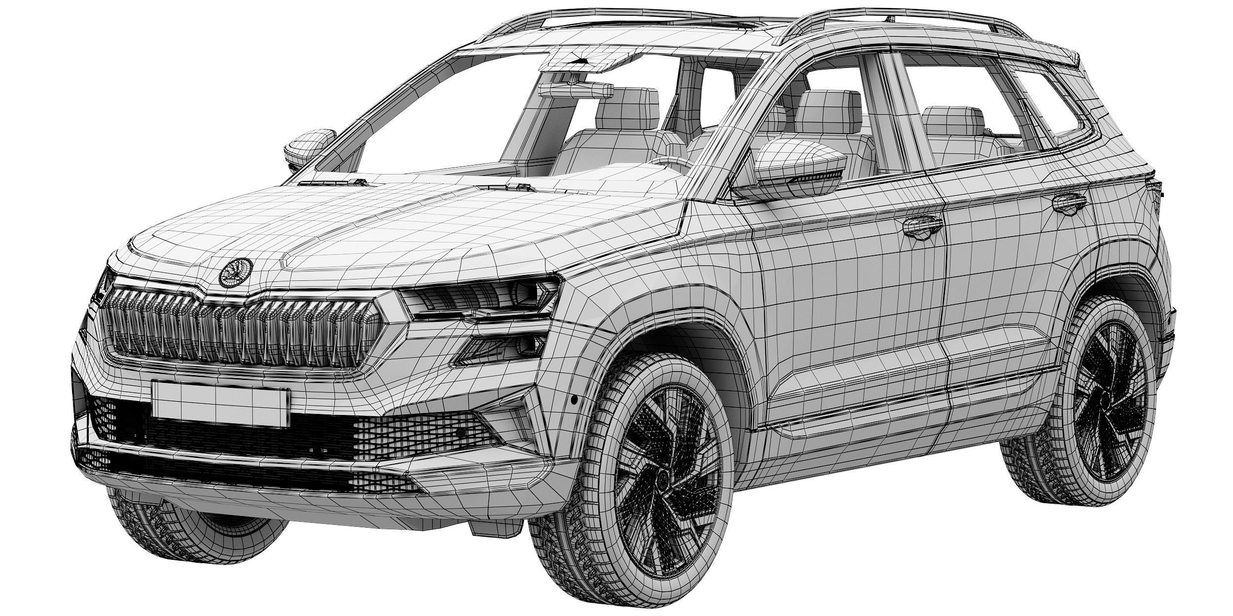 Skoda KAROQ 2022 3D model_13