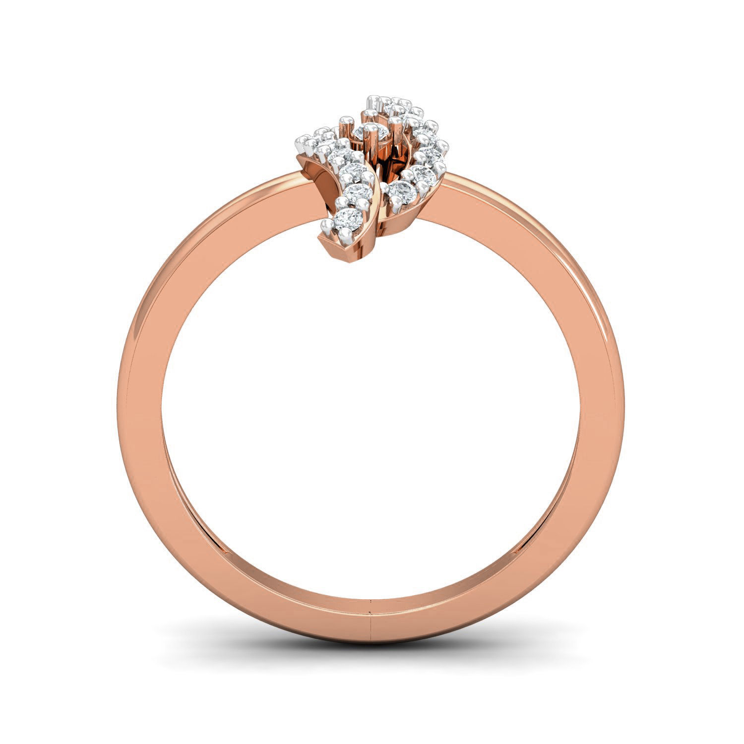 Women diamond ring 3dm stl render detail 3D print model_2