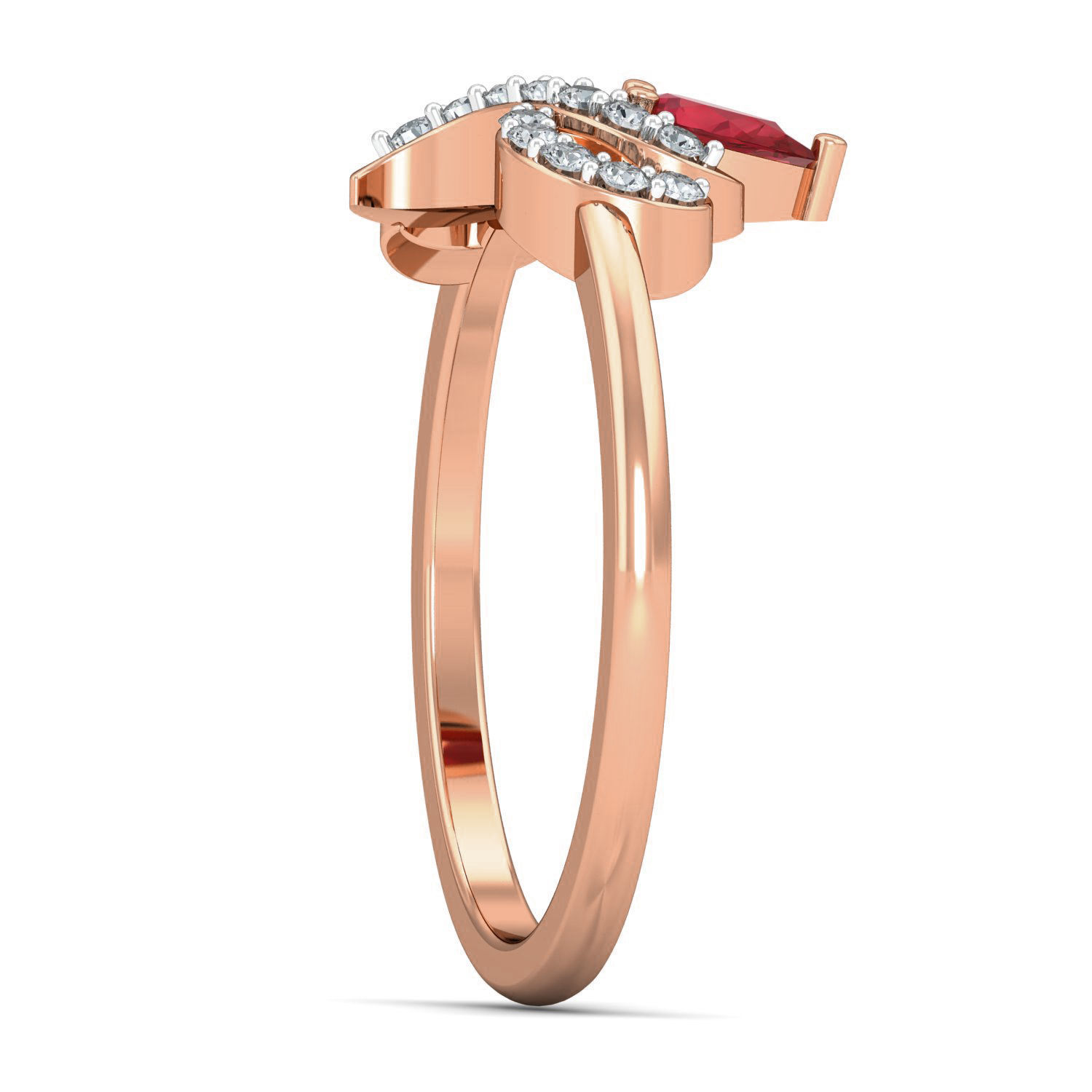 Women diamond ring 3dm stl render detail 3D print model_2