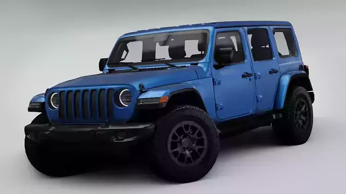 Jeep Wrangler Rubicon 392 2021 Gladiator 3D model