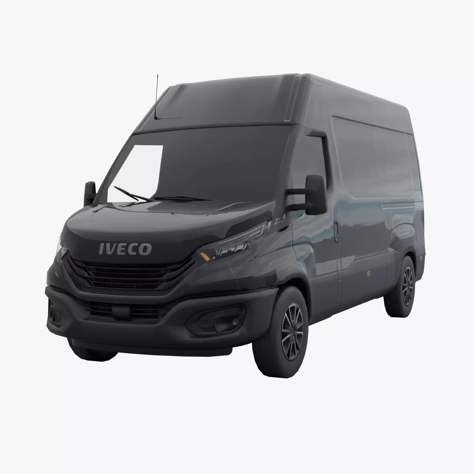 Iveco Daily 2022 Low-poly 3D model_0