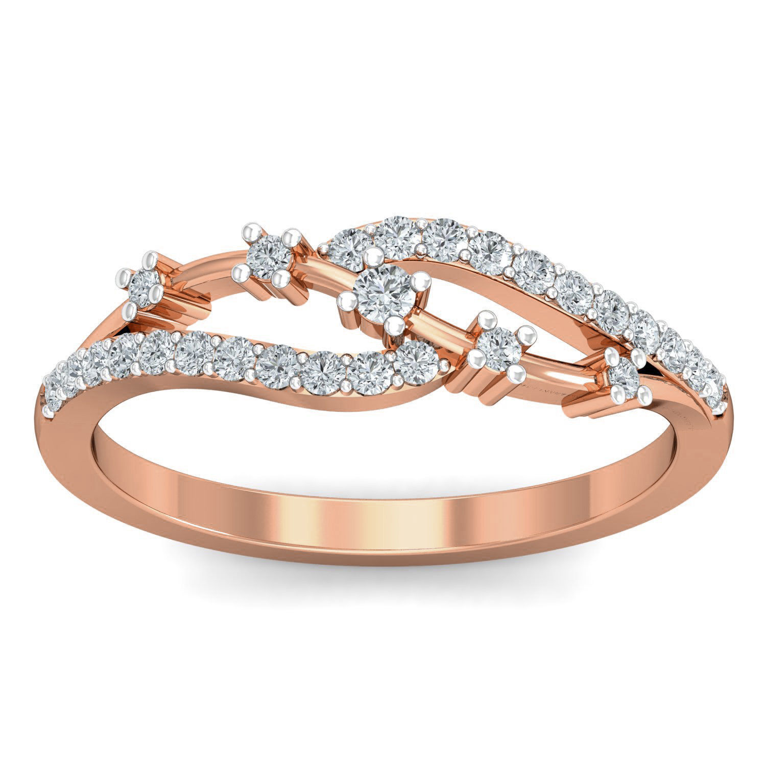 Women diamond ring 3dm stl render detail 3D print model_1