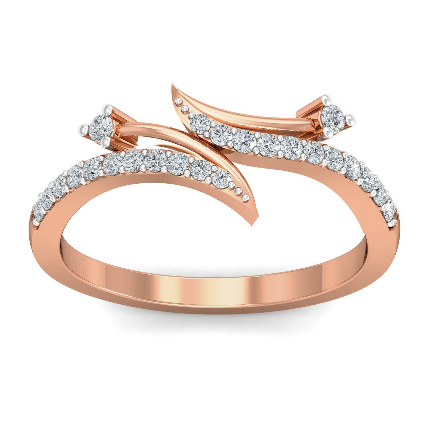 Women diamond ring 3dm stl render detail 3D print model_1