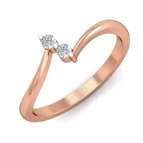 Women diamond ring 3dm stl render detail