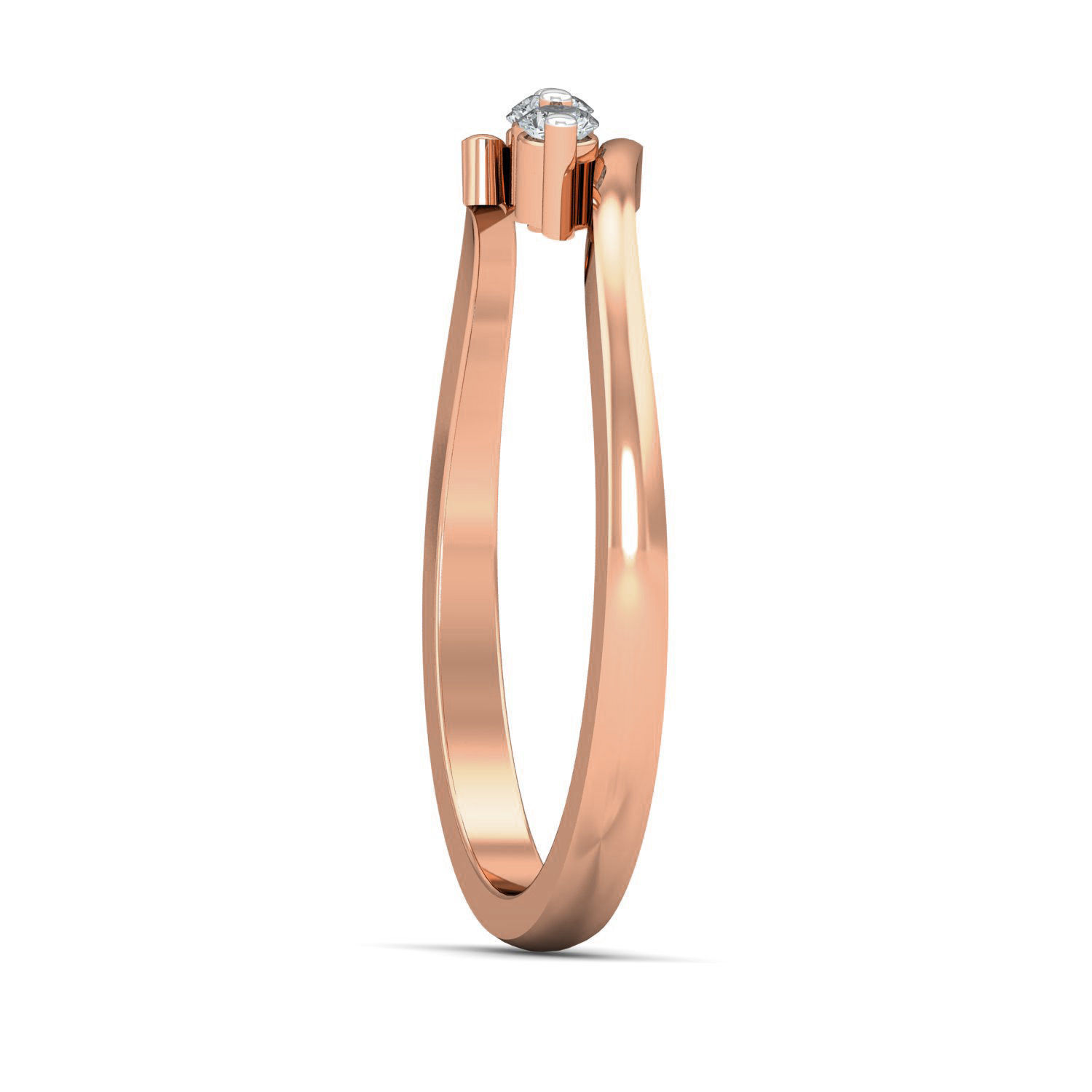 Women diamond ring 3dm stl render detail 3D print model_2