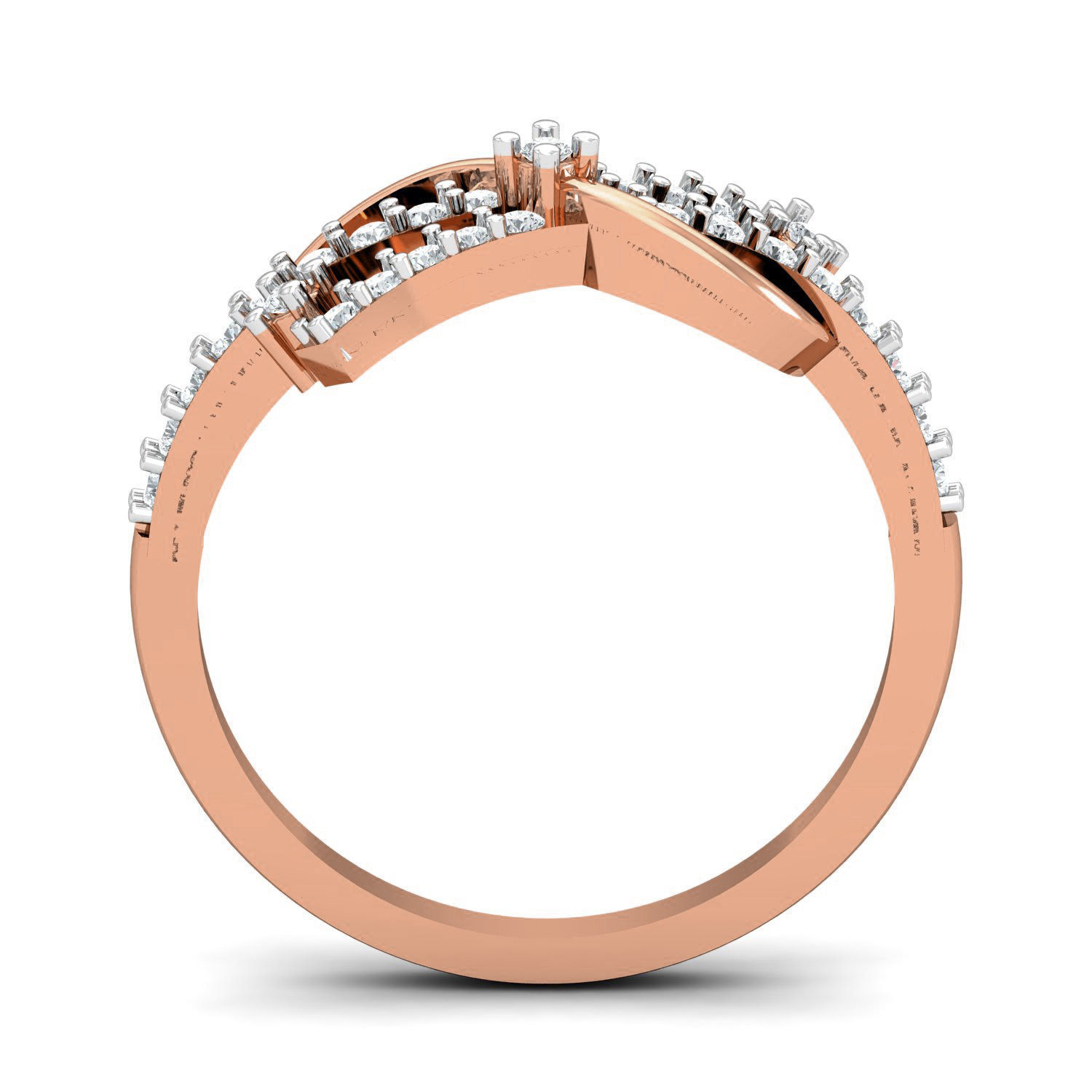 Women diamond ring 3dm stl render detail 3D print model_2