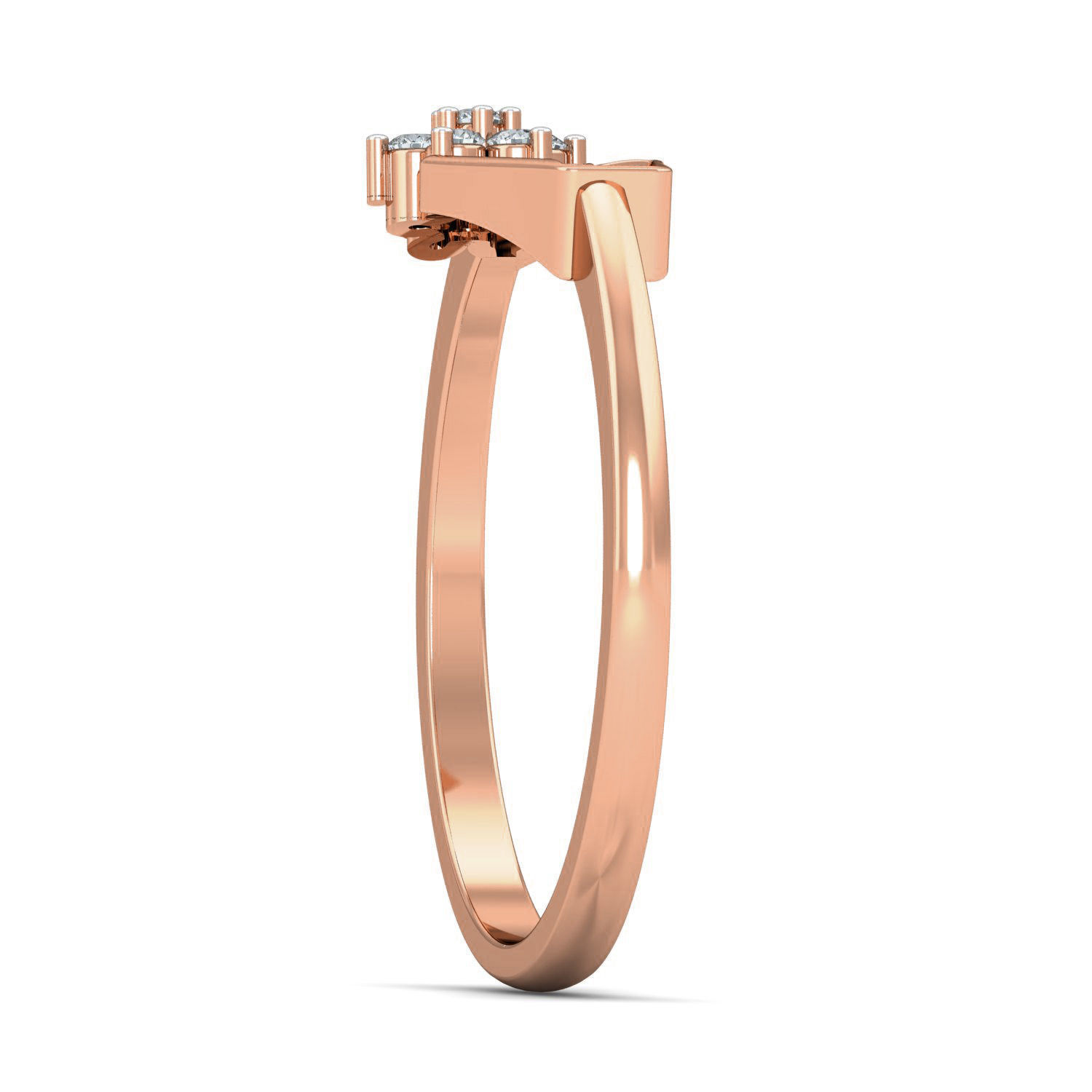 Women diamond ring 3dm stl render detail 3D print model_2