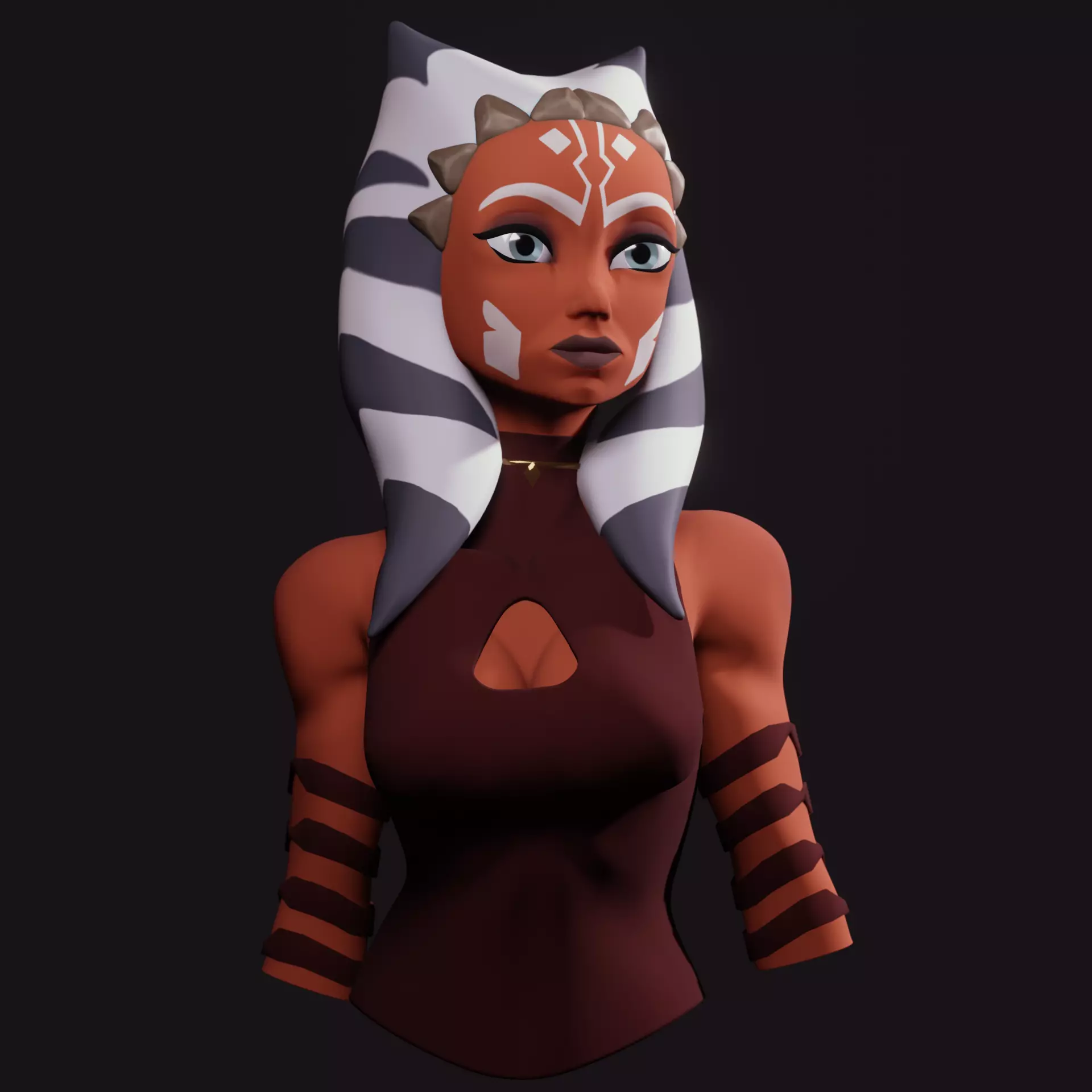 Ahsoka Tano 3D print model