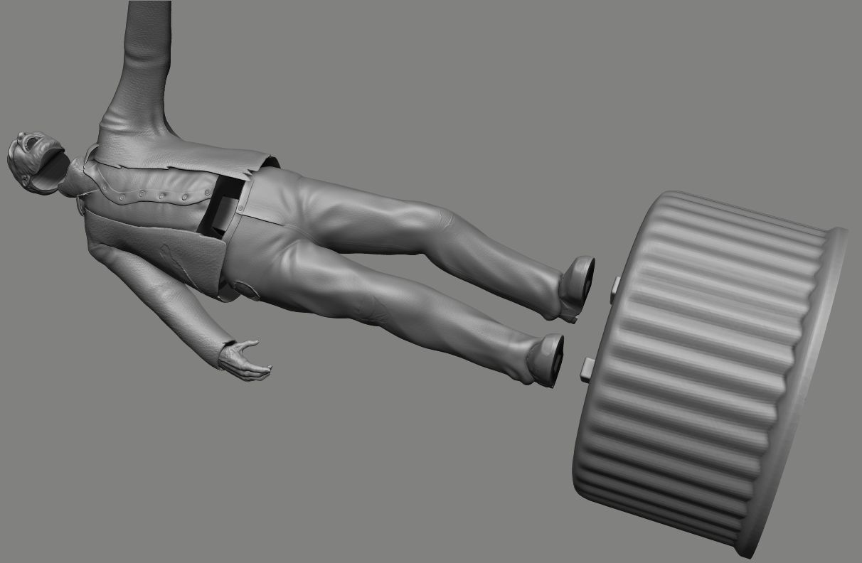 RESIDENT EVIL 4 - BOTTLE CAPS GANADO DON ESTEBAN 3D print model_8