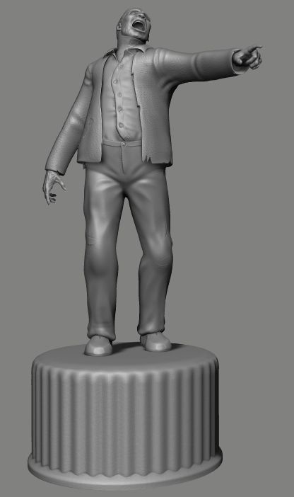 RESIDENT EVIL 4 - BOTTLE CAPS GANADO DON ESTEBAN 3D print model_5