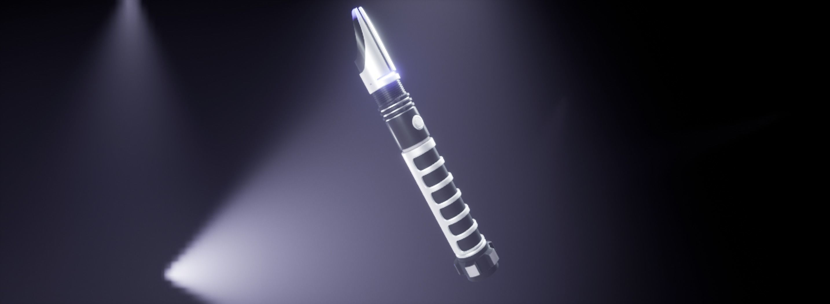 Laser Sword Low-poly 3D model_3