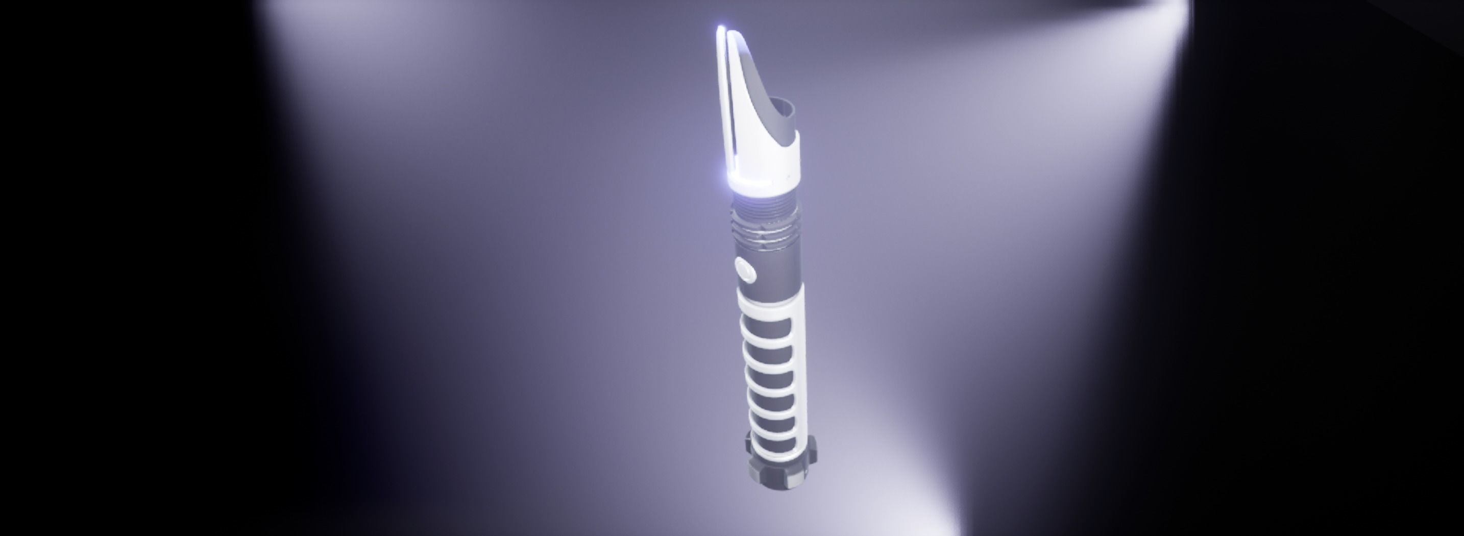 Laser Sword Low-poly 3D model_4