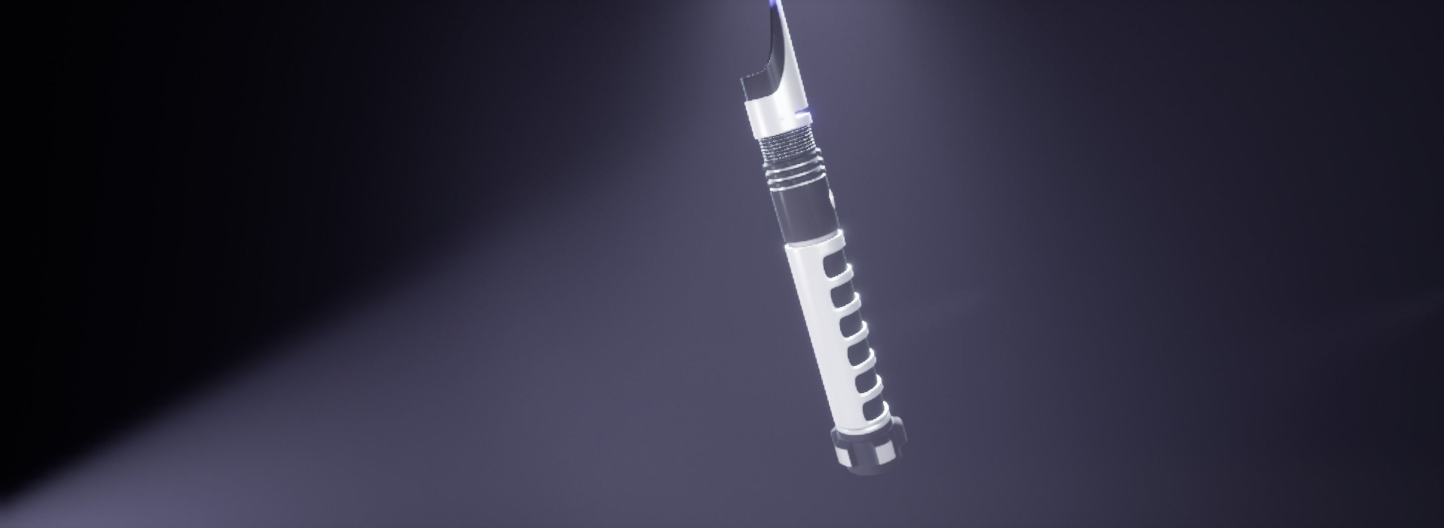 Laser Sword Low-poly 3D model_5