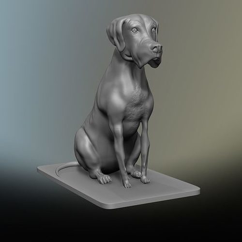 Great Danes 3D print model