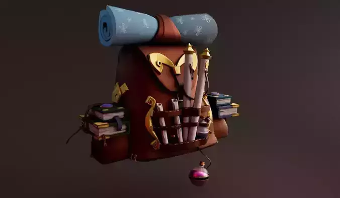 Stylized Adventurer Backpack