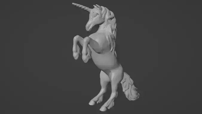 Unicorn 3D print model