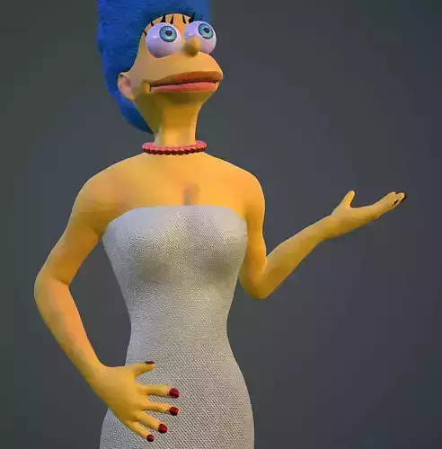 MARGE SIMPONS 3D print model