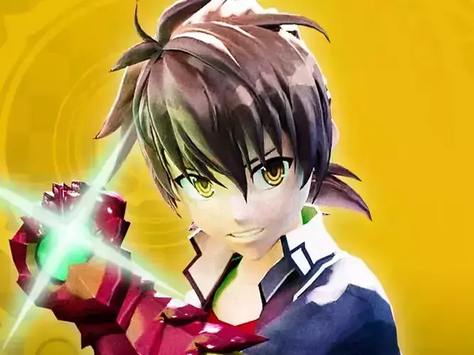 Highschool DxD - Issei Hyoudou MMD Model Low-poly 3D model