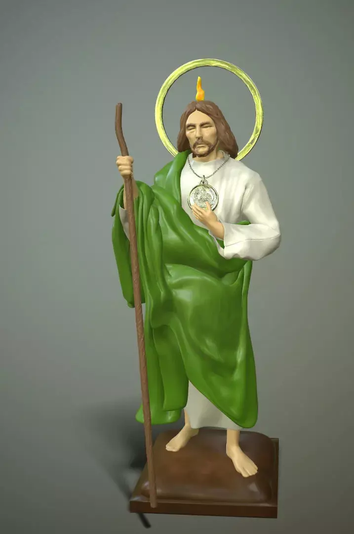 San Judas Tadeo 3D print model_0