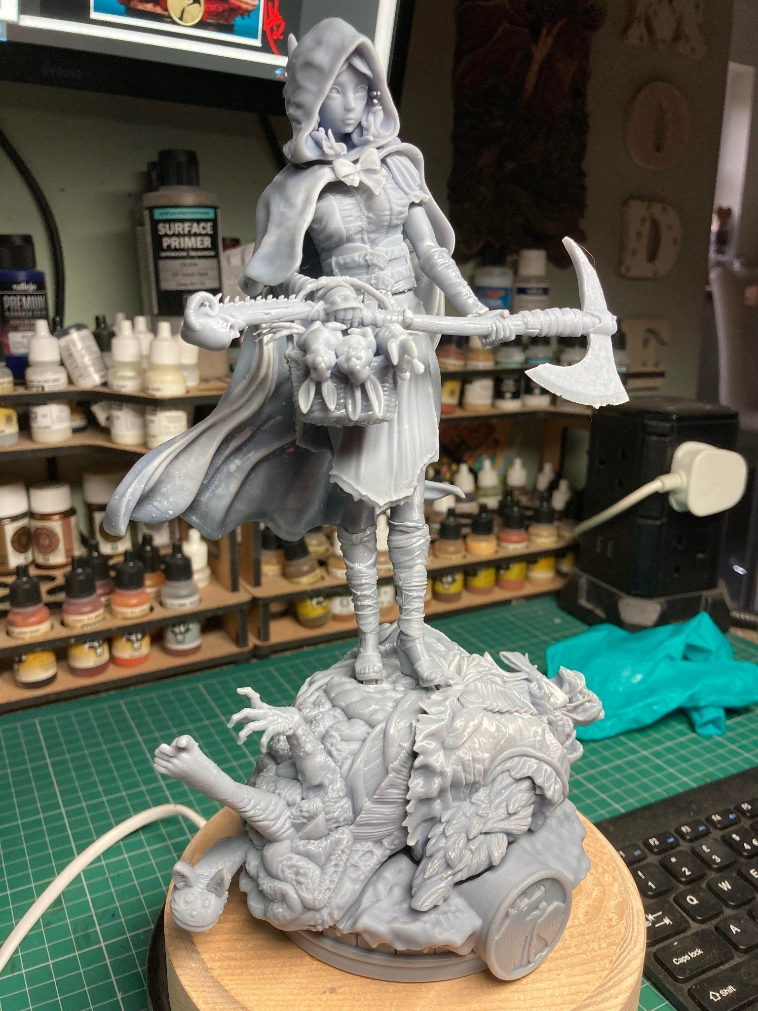 RED RIDING HOOD BY CREATIVE GEEK MB 3D print model_2