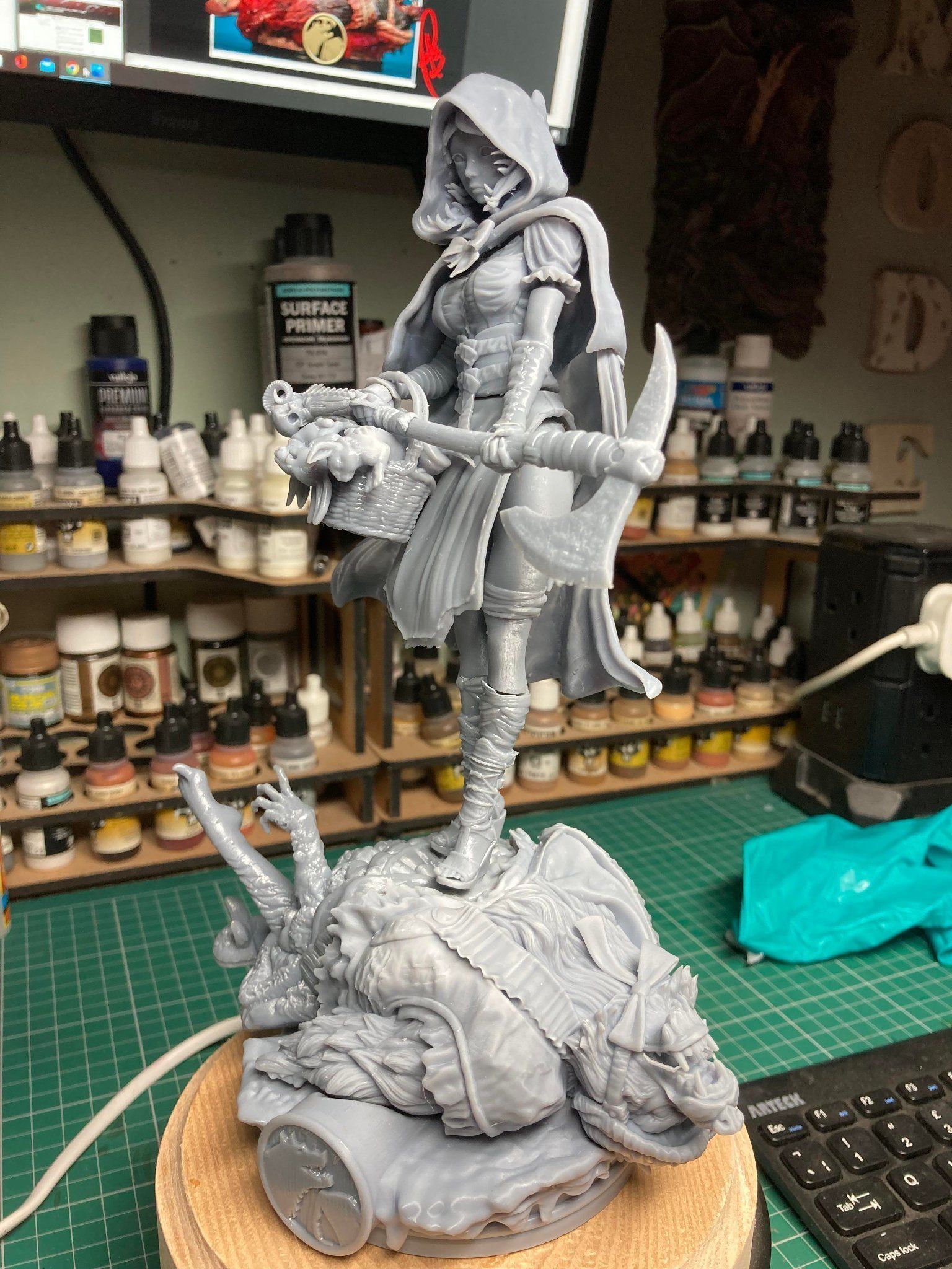 RED RIDING HOOD BY CREATIVE GEEK MB 3D print model_3