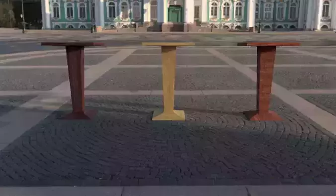 Speech stand 1  Free 3D model