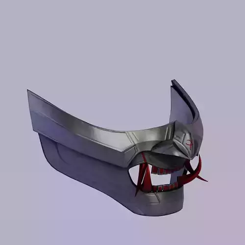 Futuristic Oni Mask
