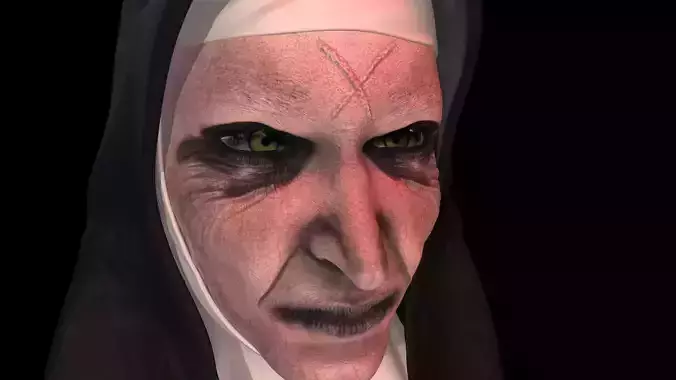 LA MONJA THE NUN HALLOWEEN TERROR 3D print model