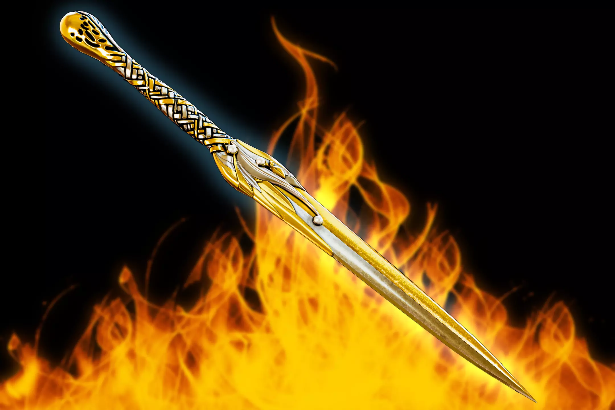 Galadriel Dagger - Rings of Power 3D model_0