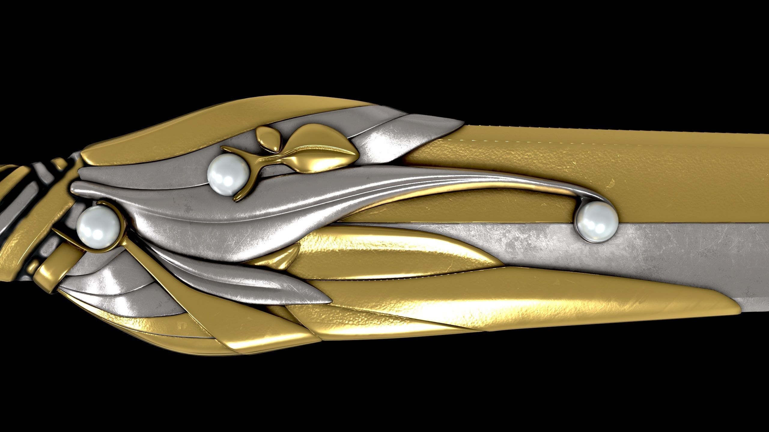 Galadriel Dagger - Rings of Power 3D model_8